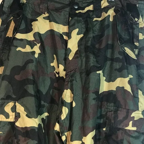 Army Camo Camouflage Fatigue Military Pants  Waist 36 - Picture 5 of 13